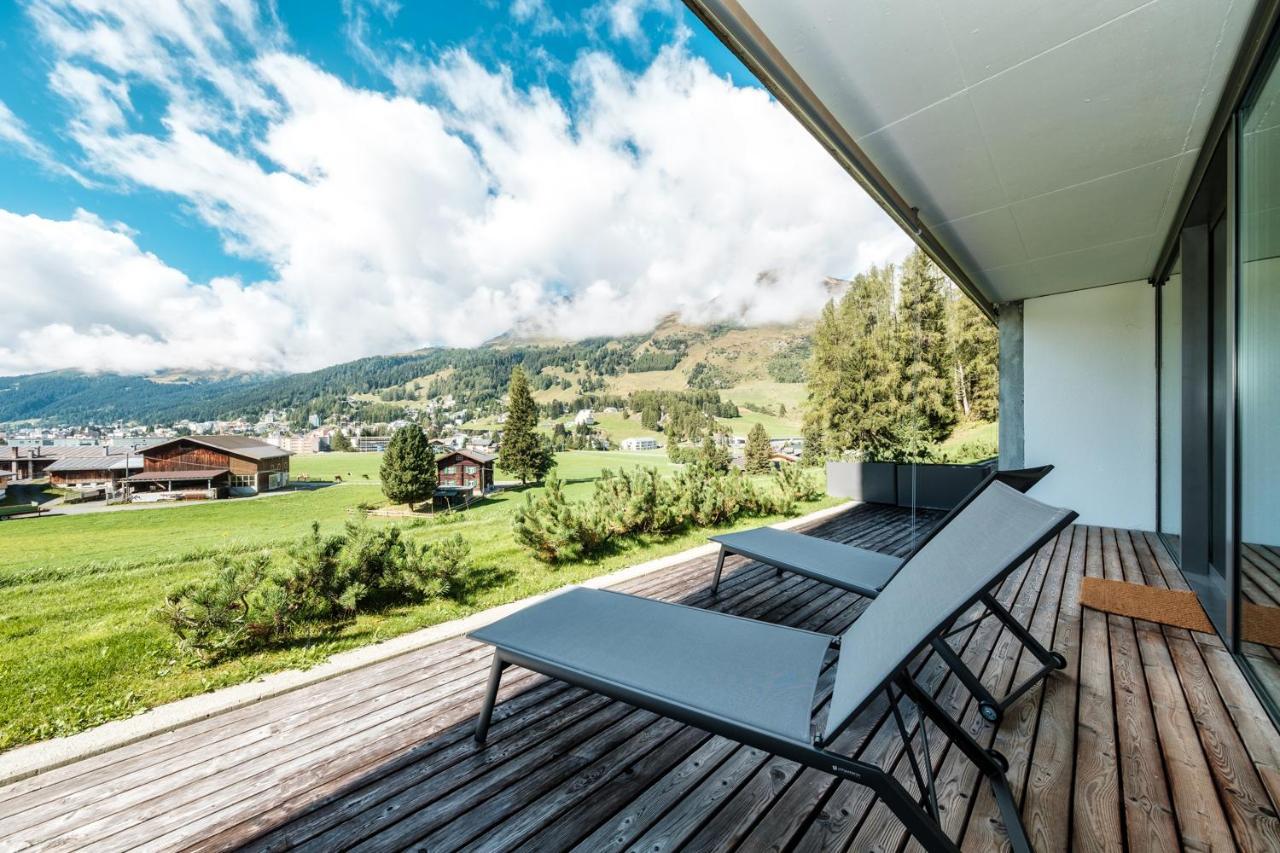 Luxury Panorama Apartment With Alpengold Spa Access ดาวอส ภายนอก รูปภาพ