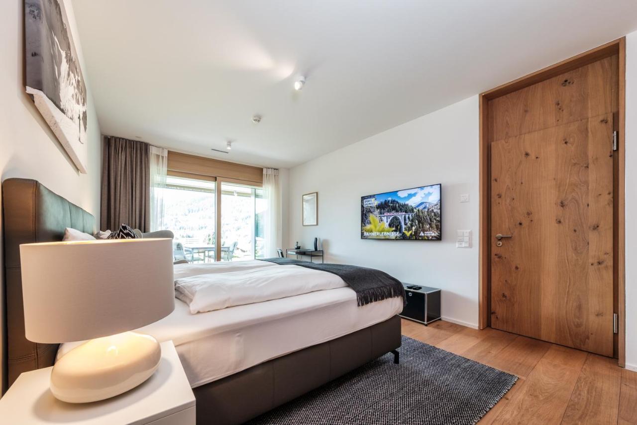 Luxury Panorama Apartment With Alpengold Spa Access ดาวอส ภายนอก รูปภาพ