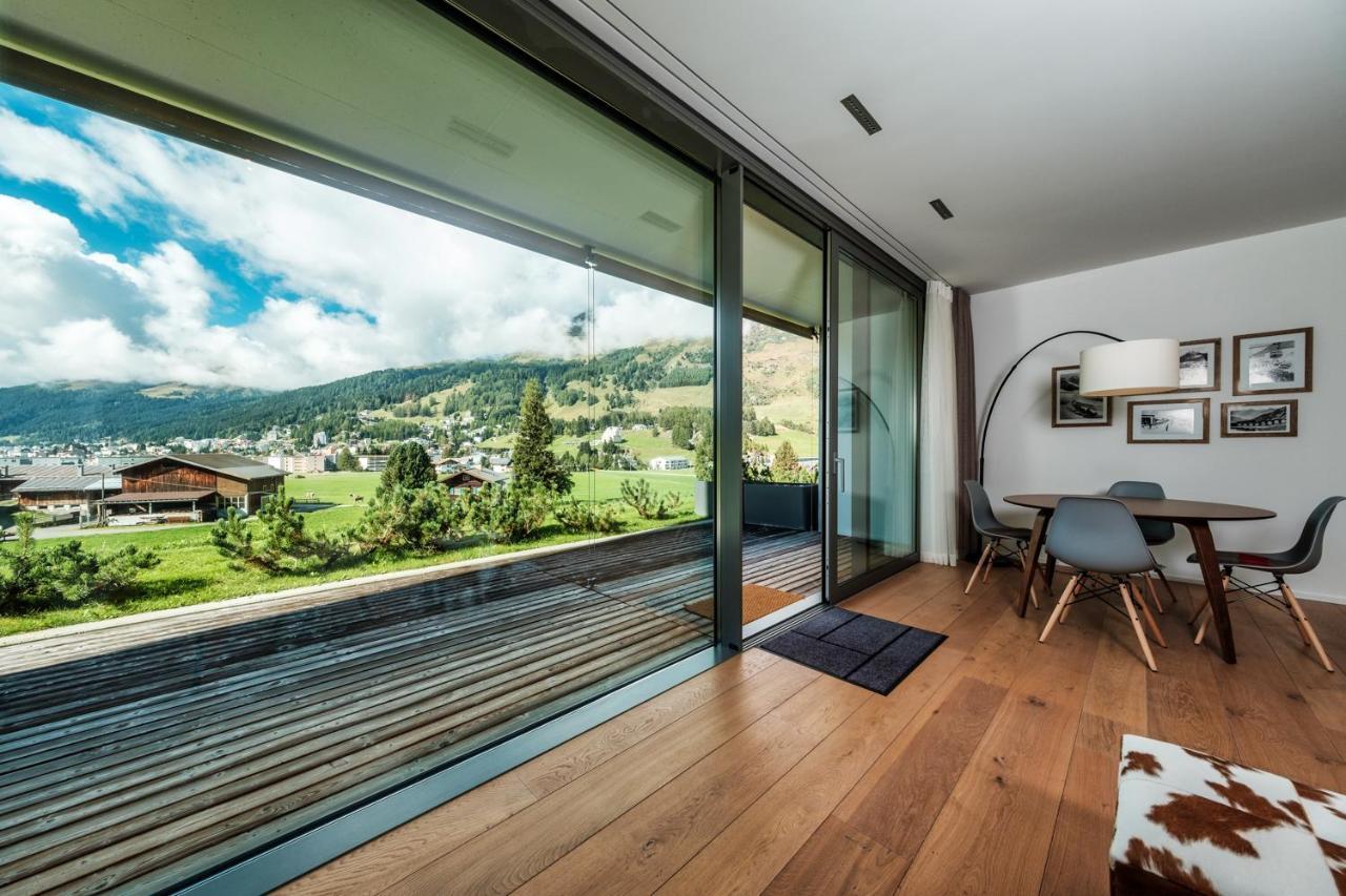 Luxury Panorama Apartment With Alpengold Spa Access ดาวอส ภายนอก รูปภาพ